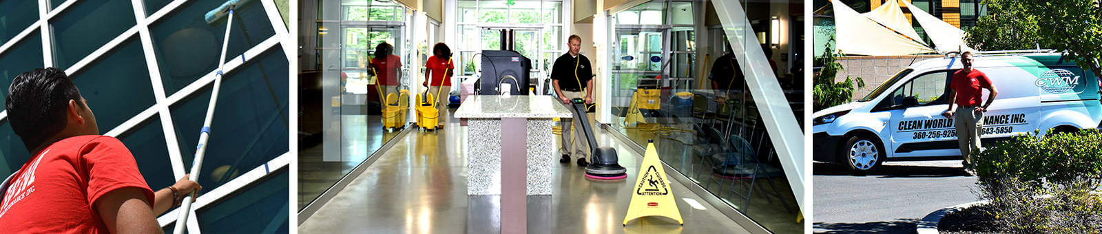 More variety in professional cleaning with Clean World Maintenance
